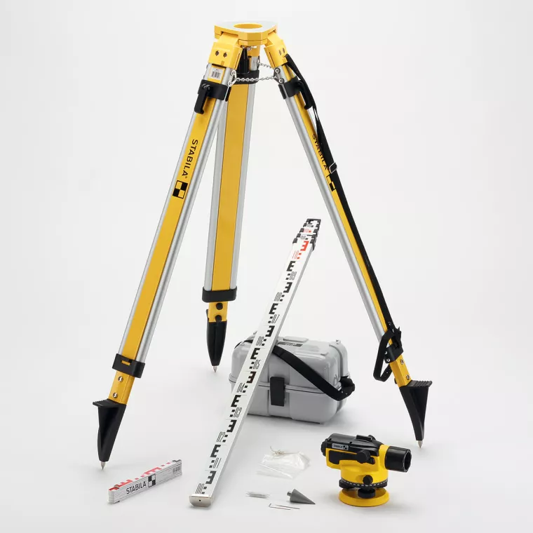Livello ottico Stabila OLS26, set da 8 pezzi